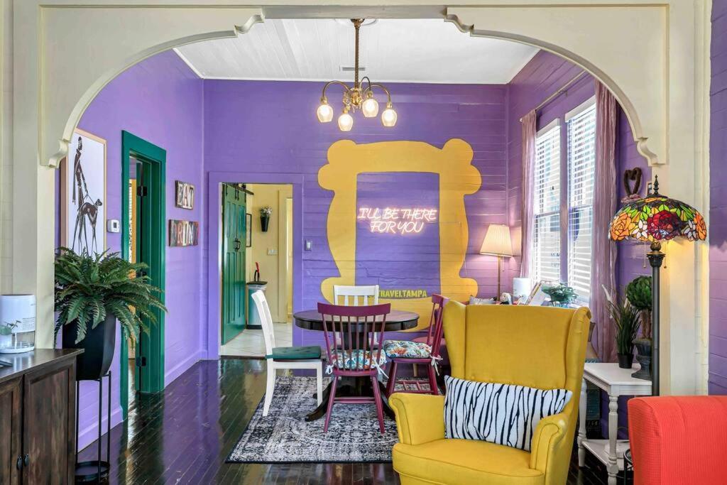 Friends Airbnb Themed 2Bed 2Bath Walkable To All Of Ybor Tampa Esterno foto