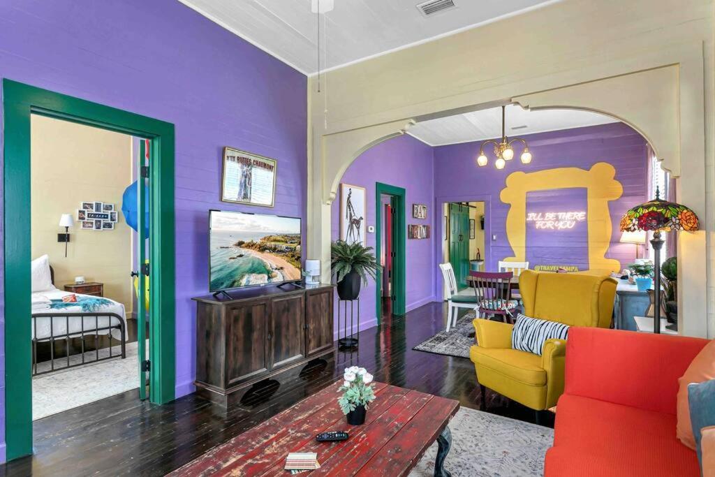 Friends Airbnb Themed 2Bed 2Bath Walkable To All Of Ybor Tampa Esterno foto